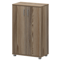 Шкаф средний Аргентум НТ-480+НТ-601.2 Дуб сафари